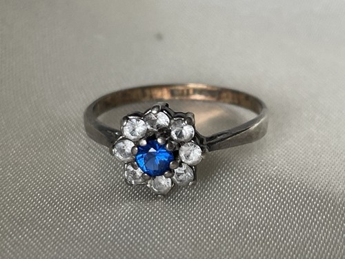 Anello margherita vintage - , oro