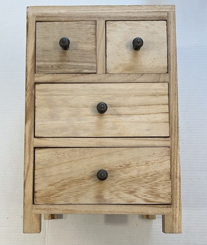 Mini comò legno - comò,