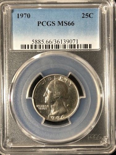 1970 25c washington quarto - 1970,