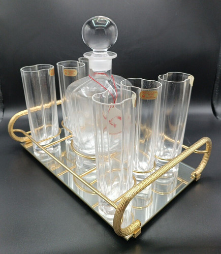 Servizio liquore cristallo - servizio,