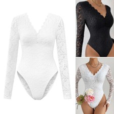 Body donna sexy manica lunga