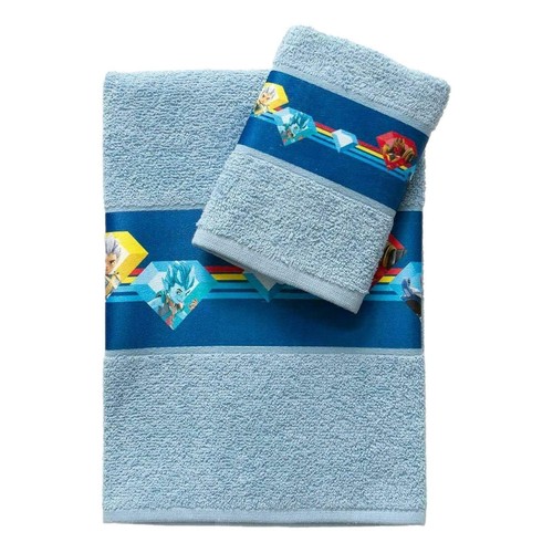 Set asciugamani bagno 1+1