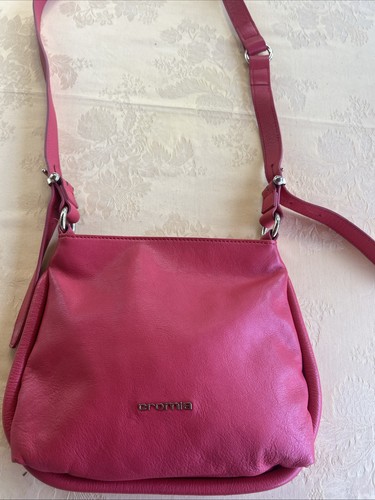 Borsa pelle rosso corallo - borsa,