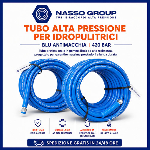 Tubo blu manichetta - blu,