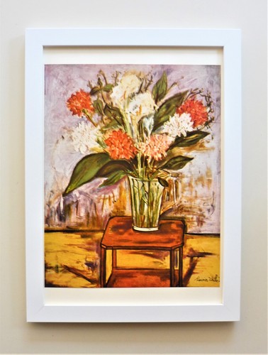 Quadro natura morta con fiori - morta,
