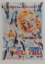 Mimmo Rotella, La Magnifica Preda 100x70 Provenienza Archivio Nordest 