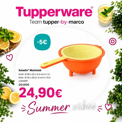 Tupperware colino per saladina - per,