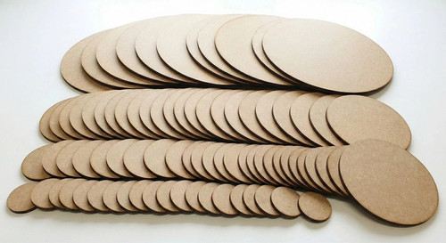 Bases rondes mdf wargames - mdf,