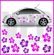 adesivi stickers tuning fiori auto margheritoni hibiscus maggiolone a0113