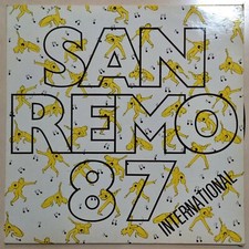 LOTTO STOCK 1 DISCO INTROVABILE 33 GIRI VINILE SANREMO 87 INTERNATIONAL