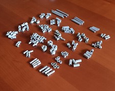 Lotto 117 lego technic grigio - 117,