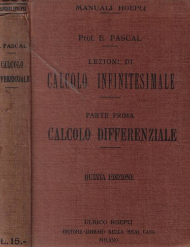 Lezioni calcolo - di,