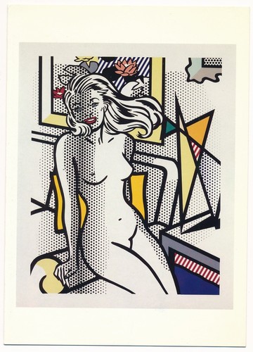 Roy lichtenstein nudo con - roy,