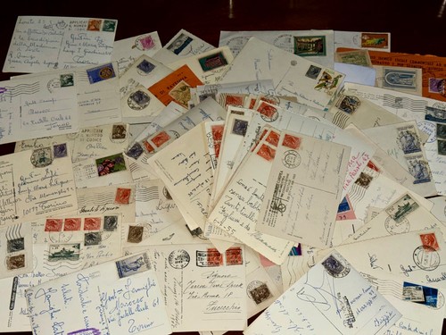 Lotto 100 cartoline buste - lotto, &