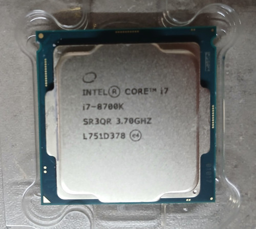 Intel core 8700k 6c 12t - core, 6c/12t