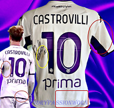 FIORENTINA CASTROVILLI MATCH WORN INDOSSATA VS NAPOLI 21/22 GAME USED SHIRT