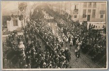 1924 CARNEVALE a UDINE Foto Carro costume romano Trionfo di Cesare biga