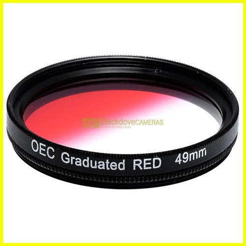 49mm filtro digradante rosso - 49mm.,