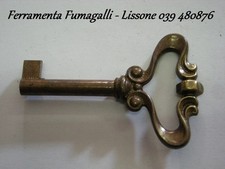 H0701 CHIAVE IN OTTONE PATINE'