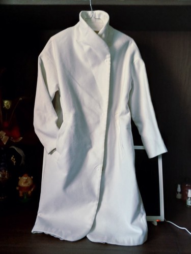 Conbipel cappotto donna bianco - cappotto,