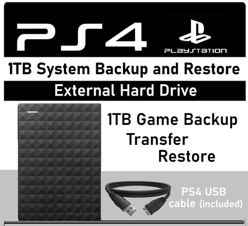 1tb playstation backup and - backup,
