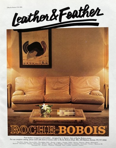 1982 roche bobois - roche-bobois, design