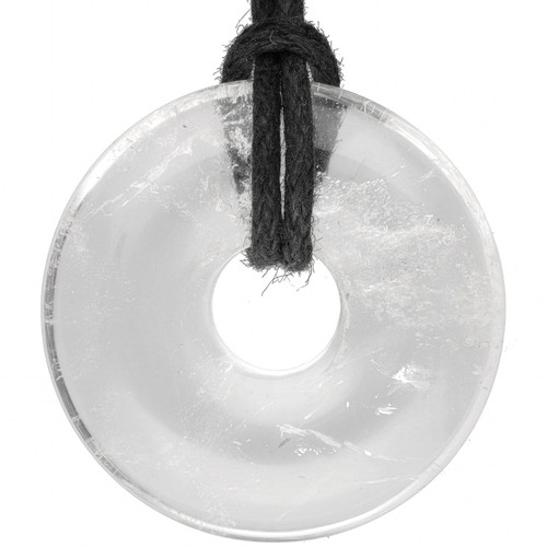 Donut quarzo ialino - donut,
