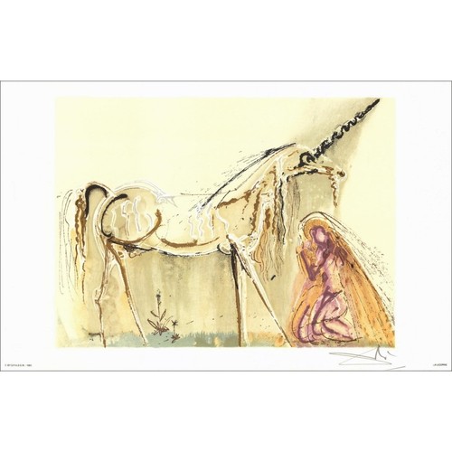 Dali salvador litografia i - dali,