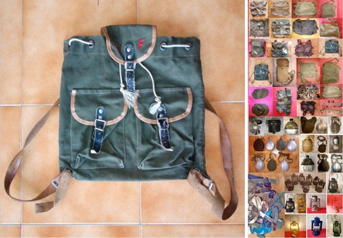 Zainetto militare vintage - zainetto,