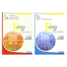 REALTA' E MODELLI 3A 3B LOTTO 2 VOLUMI GILDA FLACCAVENTO ROMANO FABBRI EDITORI