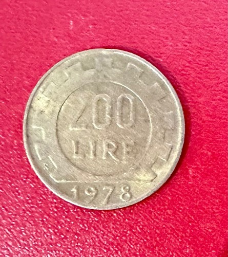 Moneta 200 lire del 1978 - moneta,