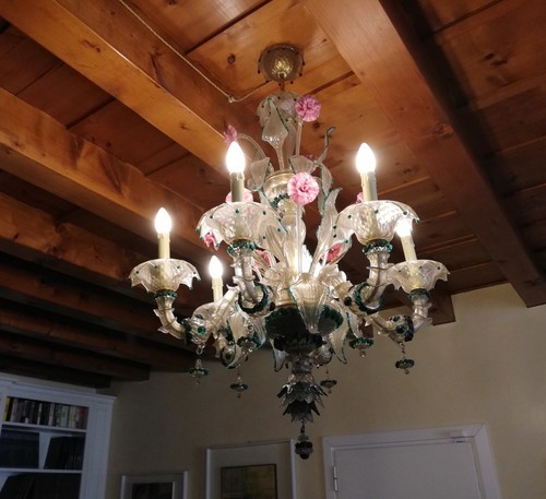 Lampadario vetro murano - in,