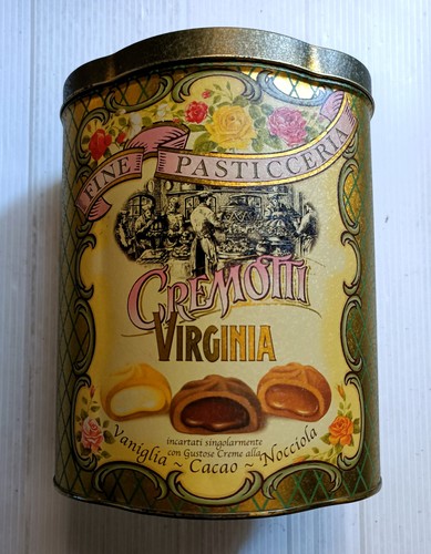 Scatola latta amaretti - scatola,