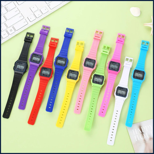 Orologio bambini ragazzi gomma - orologio,