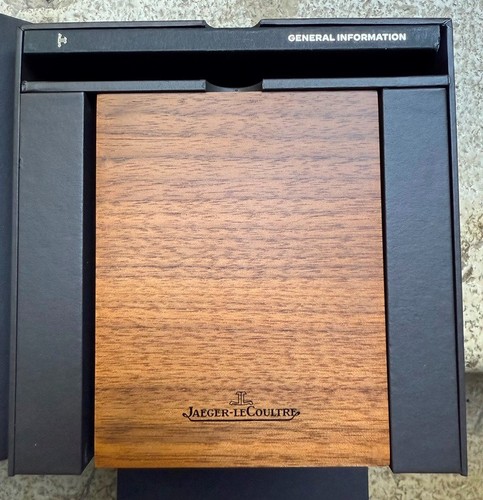 Jaeger lecoultre wood box - jaeger-lecoultre,