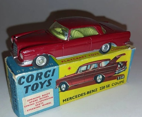 Corgi 230 mercedes benz 220 - corgi,