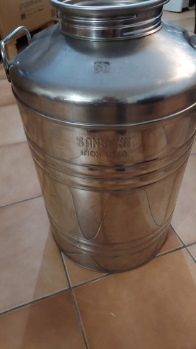 Damigiana acciaio inox - damigiana,