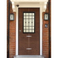 Porta Blindata Vano Vetro con