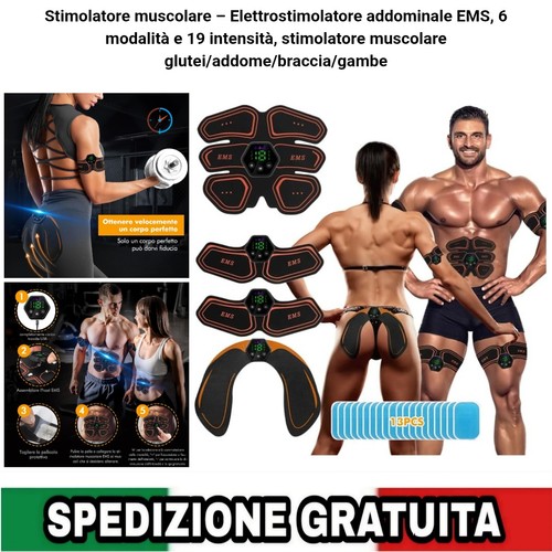 Elettrostimolatore muscolare - elettrostimolatore, 6