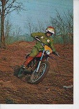 advertising TEST -MOTO GILERA ELMECA 125 1976 MOTOITALIANE REGOLARITA EPOCA