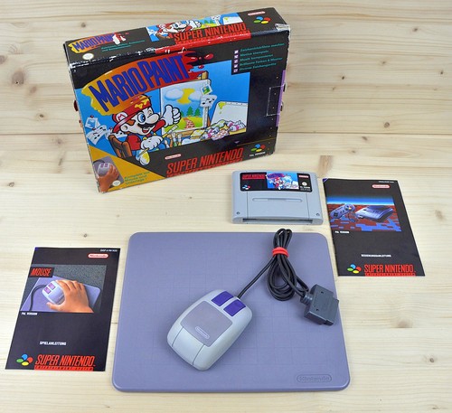 Snes mario paint incl - snes, incl.