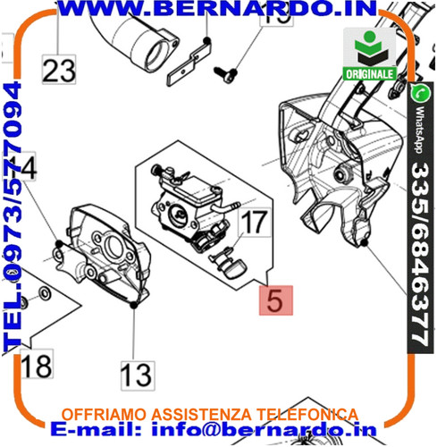 Carburatore oleo mac gsth240 - carburatore, oleo-mac