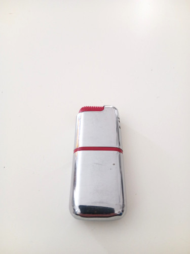 Accendino saffa cromato con - accendino,