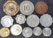 12 Monete Malta 🇲🇹 Tutte