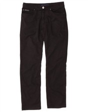 TRUSSARDI Pantalone Uomo Dritto Casual W32 L30 Nero Cotone AA03