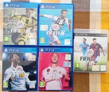 Lotto Giochi Ps4 (Fifa 17, Fifa 18, Fifa 19, Fifa 20) Fifa 15 PS3 E Fifa08 Ps2