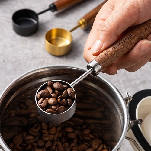 Caffettiera manico noce 15ml