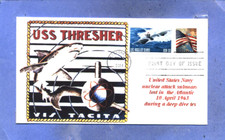 USS THRESHER SSN-593 Lost