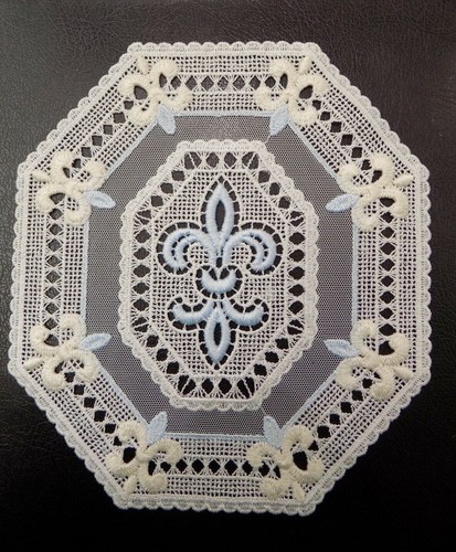 Inserto pizzo macrame con - pizzo, macrame'