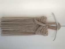 Blumarine abito elegante monospalla in chiffon di seta Rosa cipria taglia 38